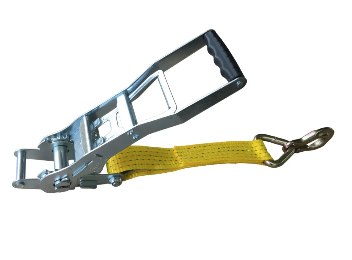 Langhebelzugratsche mit Triangelhaken 5to 6,00m   